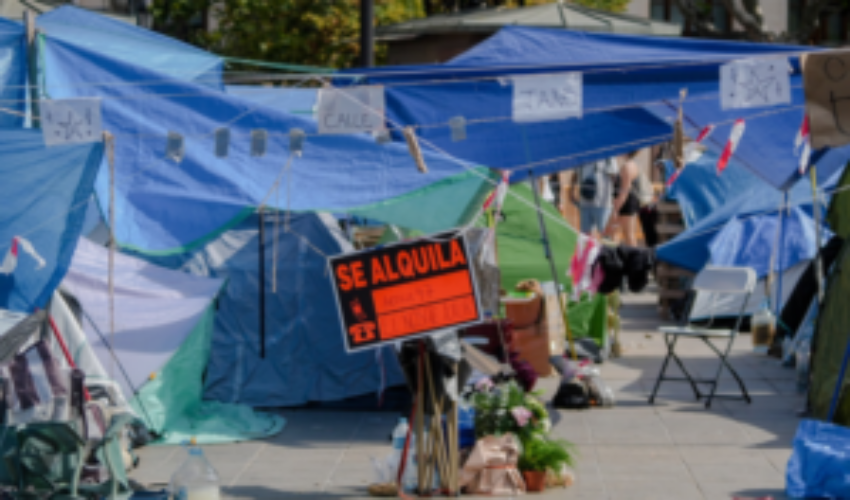 acampada valencia
